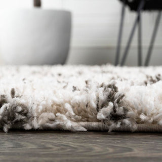 Algaida Moroccan Diamond Shag Area Rug - JONATHAN Y
