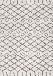 Algaida Moroccan Diamond Shag Area Rug