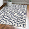 Aylan High-low Pile Knotted Trellis Geometric Indoor/outdoor Area Rug