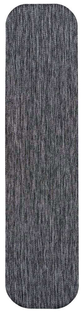 Miles Modern Minimalist Radius Corner Solid Indoor/Outdoor Area Rug