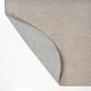 Miles Modern Minimalist Radius Corner Solid Indoor/Outdoor Area Rug - JONATHAN Y