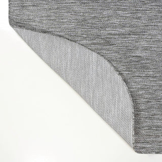 Miles Modern Minimalist Radius Corner Solid Indoor/Outdoor Area Rug - JONATHAN Y