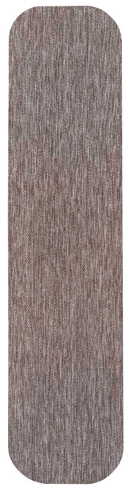 Miles Modern Minimalist Radius Corner Solid Indoor/Outdoor Area Rug