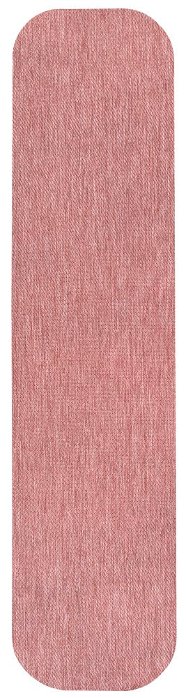 Miles Modern Minimalist Radius Corner Solid Indoor/Outdoor Area Rug