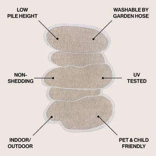 Jasper Modern Rustic Abstract Indoor/Outdoor Area Rug - JONATHAN Y