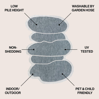 Jasper Modern Rustic Abstract Indoor/Outdoor Area Rug - JONATHAN Y