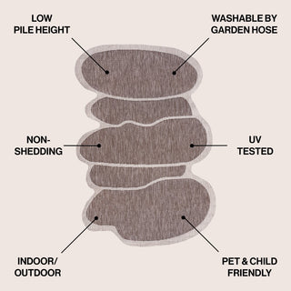 Jasper Modern Rustic Abstract Indoor/Outdoor Area Rug - JONATHAN Y