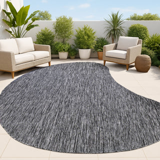 Evan Modern Rustic Organic Curve Indoor/Outdoor Area Rug