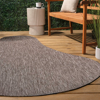 Evan Modern Rustic Organic Curve Indoor/Outdoor Area Rug