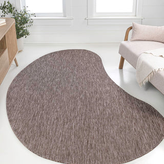 Evan Modern Rustic Organic Curve Indoor/Outdoor Area Rug
