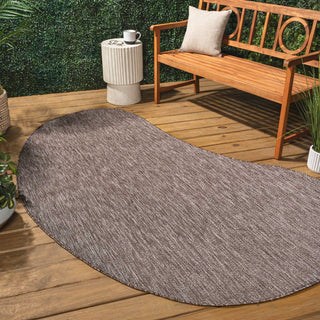 Evan Modern Rustic Organic Curve Indoor/Outdoor Area Rug