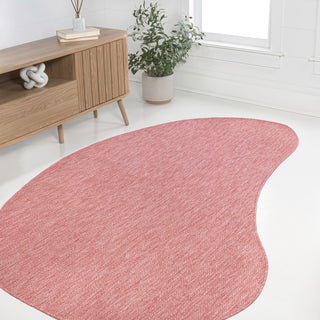 Evan Modern Rustic Organic Curve Indoor/Outdoor Area Rug