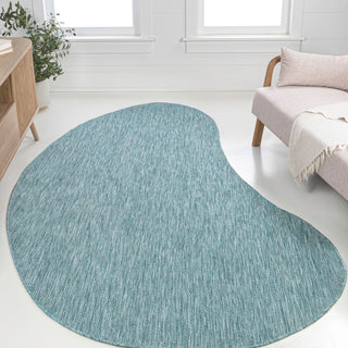 Evan Modern Rustic Organic Curve Indoor/Outdoor Area Rug