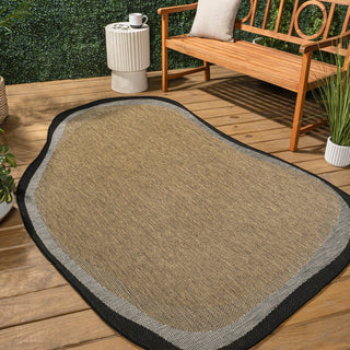 Wyatt Modern Rustic Abstract Indoor/Outdoor Area Rug