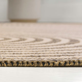 Margot Modern Geometric Arch Stripe Area Rug - JONATHAN Y