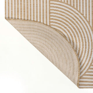 Margot Modern Geometric Arch Stripe Area Rug - JONATHAN Y