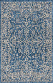 Palazzo Vine And Border Textured Weave Indoor/outdoor Area Rug