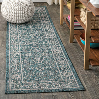 Palazzo Vine And Border Textured Weave Indoor/outdoor Area Rug