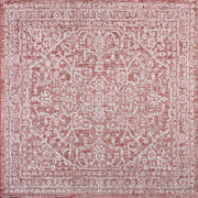 Malta Bohemian Medallion Textured Weave Indoor/outdoor Square Rug