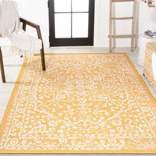 Malta Bohemian Medallion Textured Weave Indoor/outdoor Area Rug
