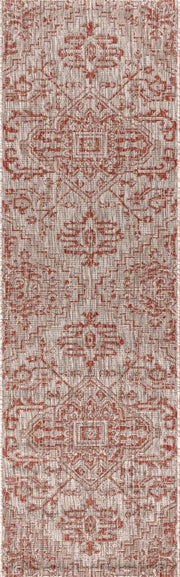 Estrella Bohemian Medallion Textured Weave Indoor/outdoor Runner Rug