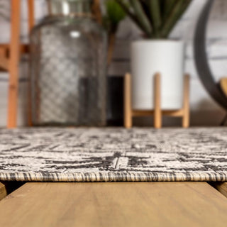 Estrella Bohemian Medallion Textured Weave Indoor/outdoor Area Rug