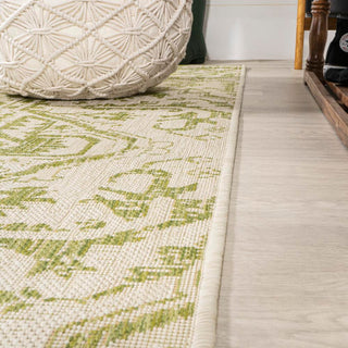 Estrella Bohemian Medallion Textured Weave Indoor/outdoor Area Rug