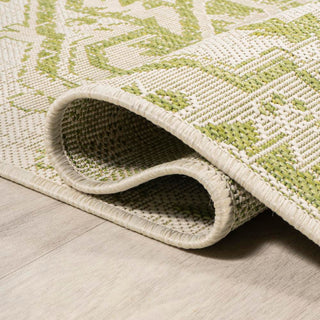 Estrella Bohemian Medallion Textured Weave Indoor/outdoor Area Rug