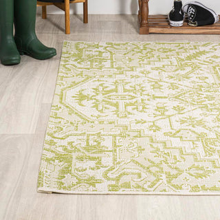 Estrella Bohemian Medallion Textured Weave Indoor/outdoor Area Rug