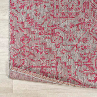 Estrella Bohemian Medallion Textured Weave Indoor/outdoor Area Rug