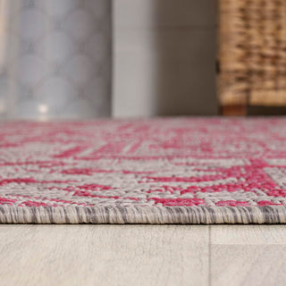 Estrella Bohemian Medallion Textured Weave Indoor/outdoor Area Rug