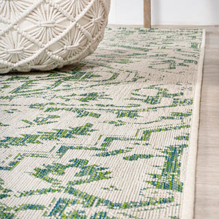 Estrella Bohemian Medallion Textured Weave Indoor/outdoor Area Rug