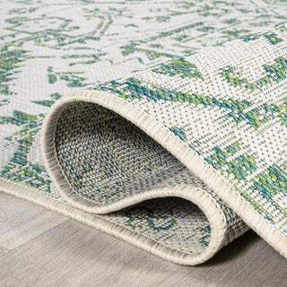 Estrella Bohemian Medallion Textured Weave Indoor/outdoor Square Rug