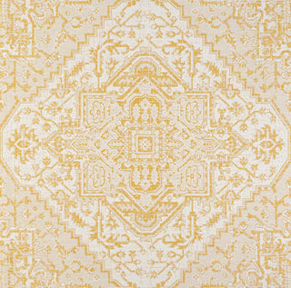 Estrella Bohemian Medallion Textured Weave Indoor/outdoor Square Rug