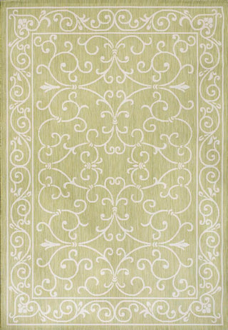 Charleston Vintage Filigree Textured Weave Indoor/outdoor Area Rug