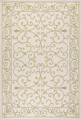 Charleston Vintage Filigree Textured Weave Indoor/outdoor Area Rug