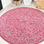 Fuchsia/Light Gray