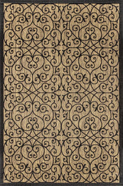 Madrid Vintage Filigree Textured Weave Indoor/outdoor Area Rug