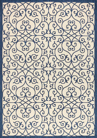 Madrid Vintage Filigree Textured Weave Indoor/outdoor Area Rug