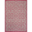 Light Gray/Fuchsia