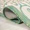 Madrid Vintage Filigree Textured Weave Indoor/outdoor Runner Rug