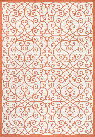 Madrid Vintage Filigree Textured Weave Indoor/outdoor Area Rug