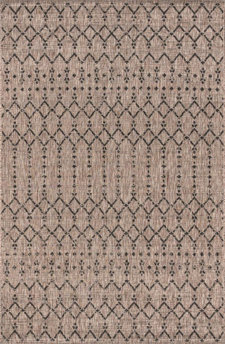 Ourika Moroccan Geometric Textured Weave Indoor/outdoor Area Rug