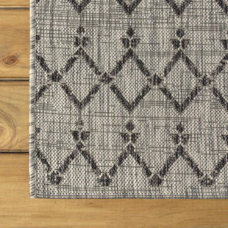 Ourika Moroccan Geometric Textured Weave Indoor/outdoor Area Rug