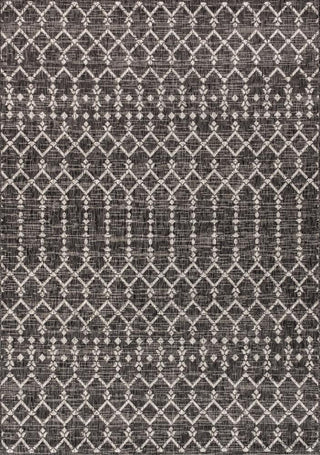 Ourika Moroccan Geometric Textured Weave Indoor/outdoor Area Rug