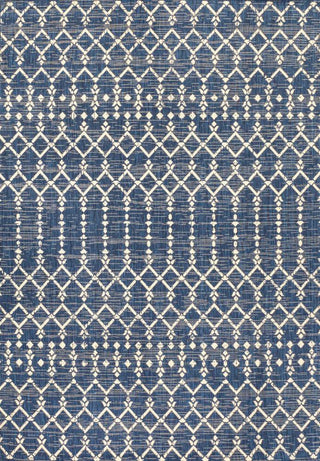 Ourika Moroccan Geometric Textured Weave Indoor/outdoor Rug