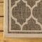 Trebol Moroccan Trellis Textured Weave Indoor/outdoor Runner Rug