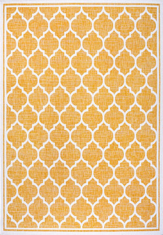 Trebol Moroccan Trellis Textured Weave Indoor/outdoor Area Rug