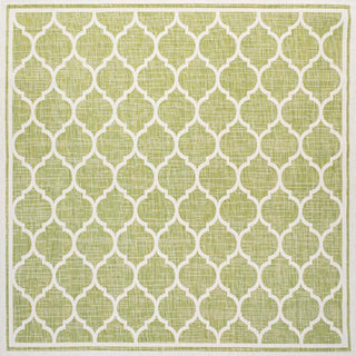 Trebol Moroccan Trellis Textured Weave Indoor/outdoor Square Rug