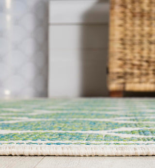 Trebol Moroccan Trellis Textured Weave Indoor/outdoor Area Rug